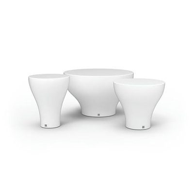 Bloom set of coffee tables for outdoor