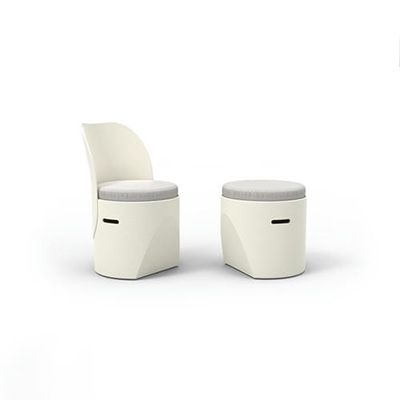 Cloe chair and stool
