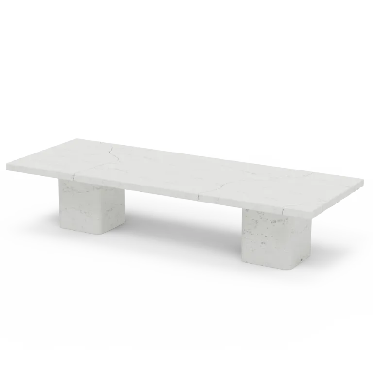 Lapidus dining table in slate-like finish