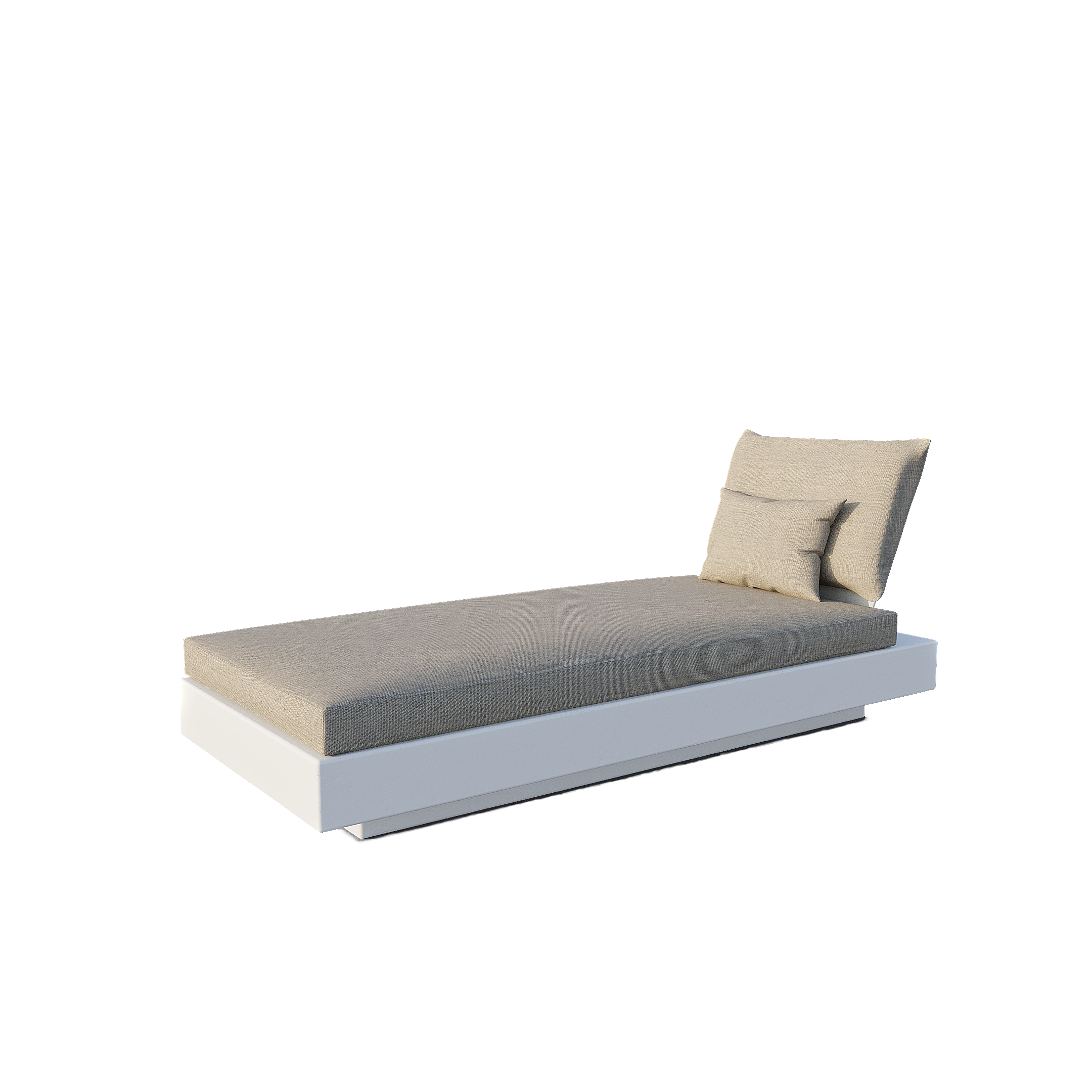 Nordic pool beds for outdoor