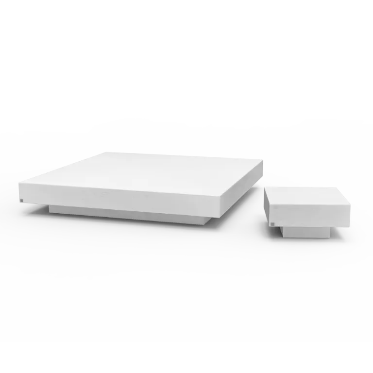 Nordic set of coffee tables for outdoor