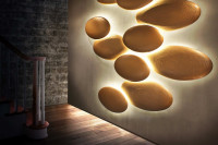 Lighting Panel Stones with Textured Finish