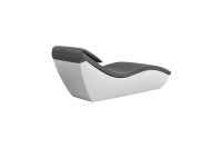Spa Chaise Longue Finished in Outdoor White