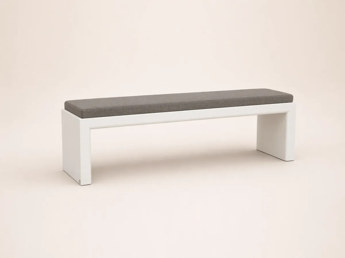 Quadra bench for outdoor