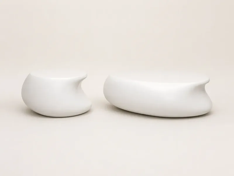 Echo set of coffee tables for outdoor