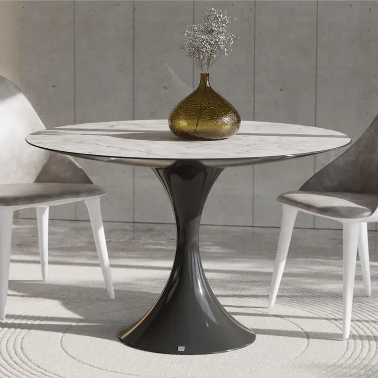 Jade round dining table for indoor