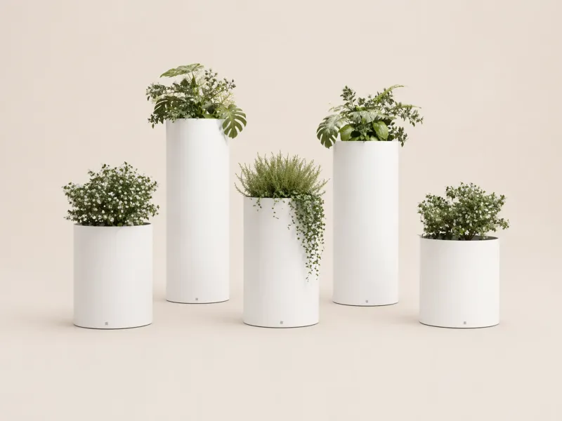 Magnus small planters for outdoor