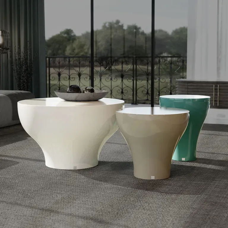 Bloom coffee tables for indoor