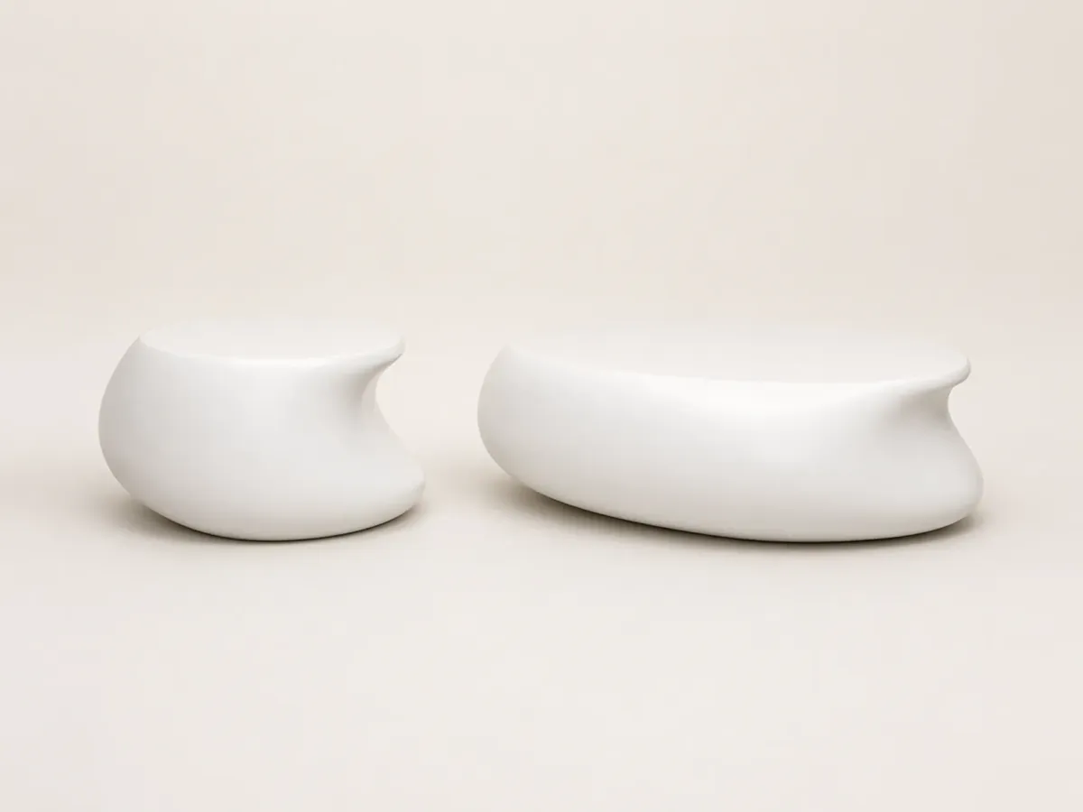 Echo set of coffee tables for outdoor