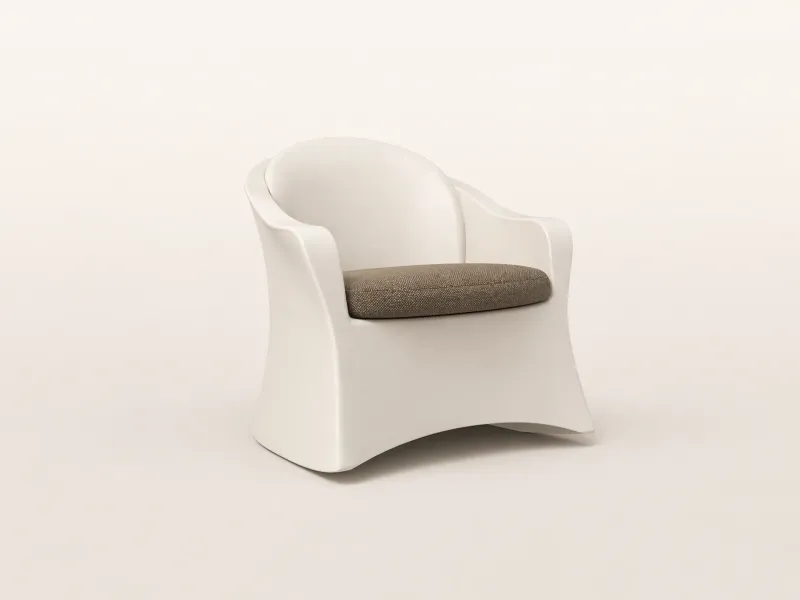 Brisa rocking armchair for outdoor