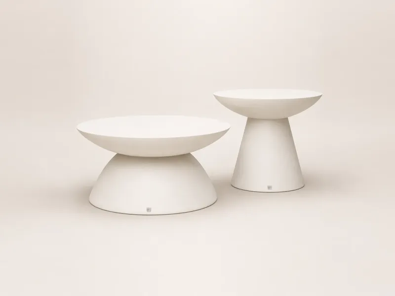 Oceano set of coffee tables for outdoor