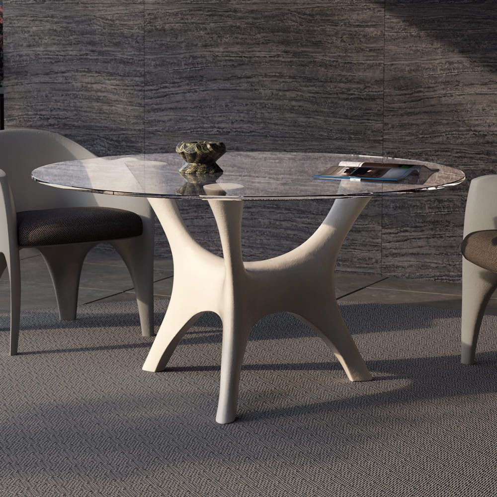 Kosmos dining table for outdoor