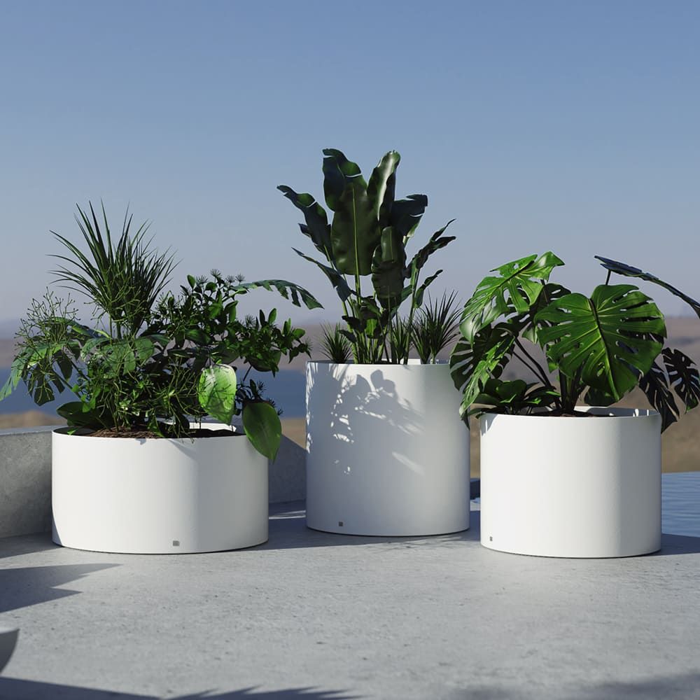 Magnus large planters for outdoor