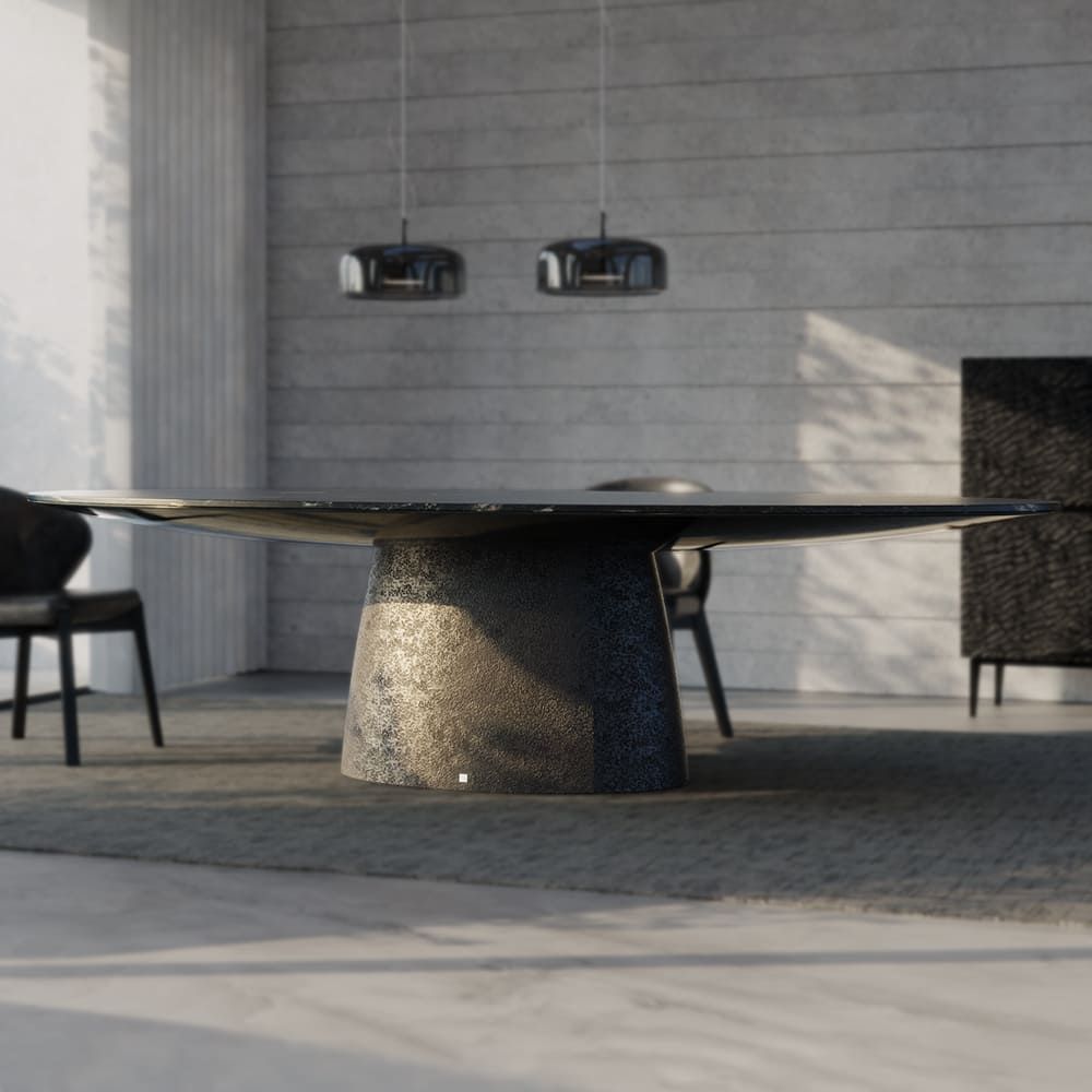 Magna dining table for indoor